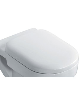Ideal Standard Playa White Normal Close WC Toilet Seat And Cover - Image