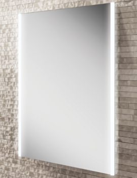 HIB Zircon 50 Portrait LED Bathroom Mirror 500 x 700mm - Image