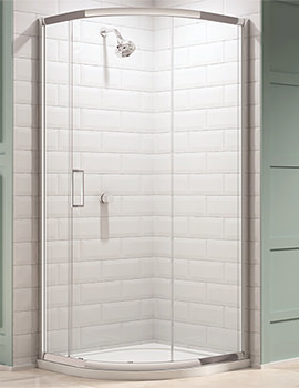 Merlyn 8 Series 900mm 1-Door Quadrant Shower Enclosure - Image
