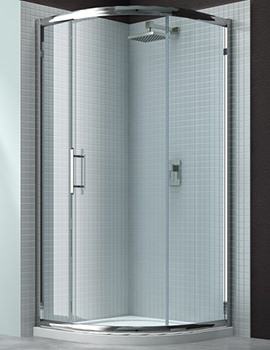6 Series 1 Door Shower Quadrant With MStone Tray 900 x 900mm