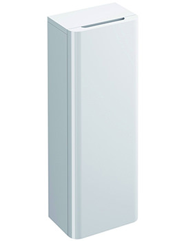 IMEX Flite Gloss White 300 x 800mm Single Door Storage Unit - Image