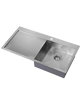 1810 Company Zenuno 5 I-F BBR 1.0 Bowl Kitchen Sink With Left Hand Drainer - Image