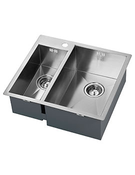 Zenduo 180-310mm I-F Satin 1.5 Bowl Kitchen Sink