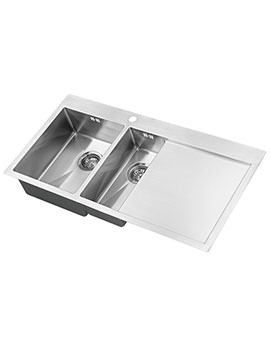 1810 Company Zenduo 6 I-F 15R BBL 1.5 Bowl Sink With Right Hand Drainer