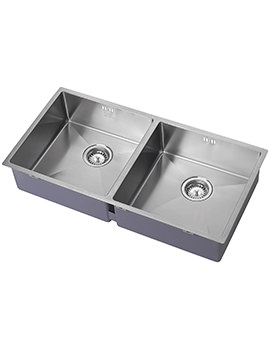 Zenduo15 400-400U 2.0 Bowl Satin Kitchen Sink