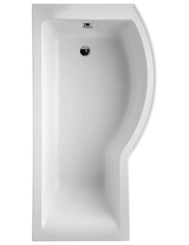 Concept 1700 x 900mm White Idealform Plus Shower Bath