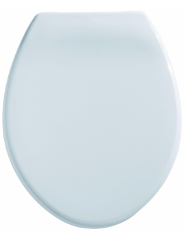 Option White Toilet Seat And Cover With Optional Hinges - ST2810WH