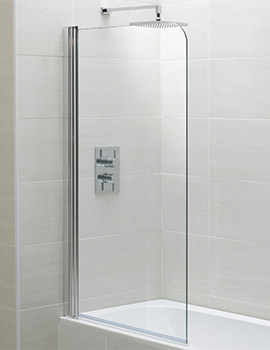 April Identiti2 800 x 1400mm Single Bath Screen - Image