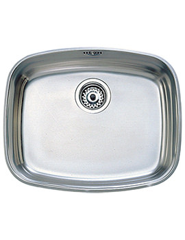Teka BE 50.40 Stainless Steel 1.0 Bowl Undermount Sink - Image