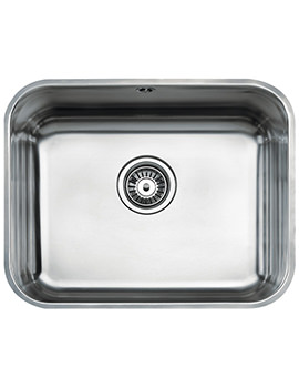 BE 50.40 Plus Stainless Steel 1.0 Bowl Undermount Sink