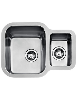 Teka BE 1.5B 625 Stainless Steel 1.5 Bowl Undermount Sink - Image