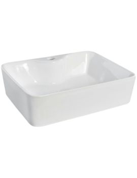 Nuie 485 x 374mm Rectangular Counter Top Vessel Basin - Image