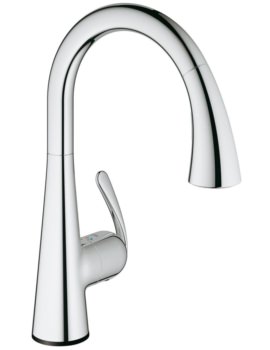 Grohe Zedra Touch Electronic Single Lever Sink Mixer Tap - Image