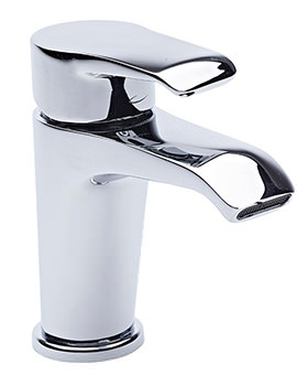 Tier Chrome Basin Mixer Tap With Click Waste