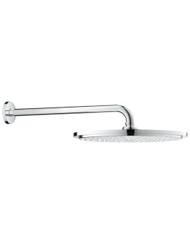 Grohe Rainshower Cosmopolitan 310mm Chrome Shower Head With 380mm Arm - Image