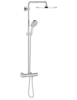 Grohe Rainshower 310mm Chrome Shower System With Thermostat - Image