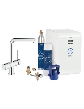Grohe Blue Minta Kitchen Sink Mixer Tap With Professional Starter Kit - Image