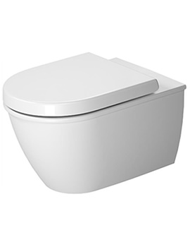 Duravit Darling New 370 x 540mm Wall Mounted Rimless Toilet - Image