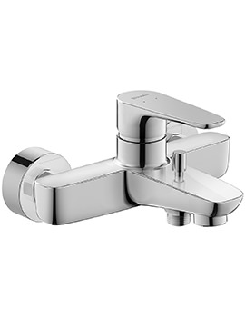 B.1 Single Lever Chrome Bath Mixer Tap For Exposed Installation