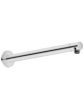 Duravit Wall Mounted Shower Arm With Round Escutcheon - Image