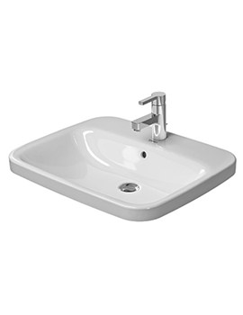 Duravit Durastyle 615 x 495mm 1 Tap Hole Counter Top Vanity Basin - Image