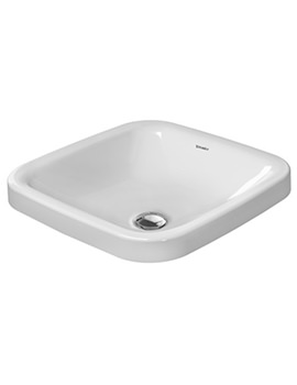 Duravit DuraStyle 430mm Square Counter Top Vanity Basin - Image