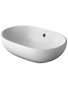 Duravit Bathroom Foster 495 x 350mm Countertop Wash Bowl - 335500000 - Image