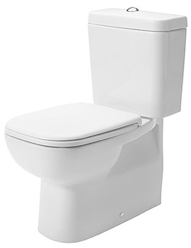 Duravit D-Code 650mm Close Coupled Toilet - Image