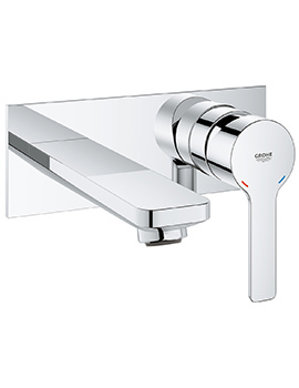 Lineare 2 Hole M Size Basin Mixer Tap