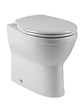Minerva Comfort Height Back To Wall WC Pan White