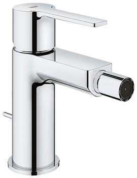 Grohe Lineare S Size Half Inch Bidet Mixer Tap With PopUp Waste - Image
