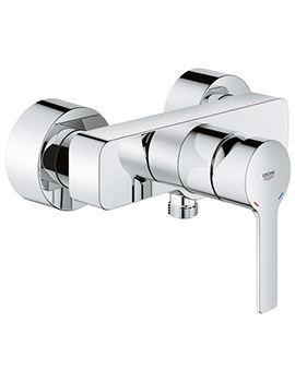 Lineare Half Inch Single Lever Wall Mounted Bath Shower Mixer Tap