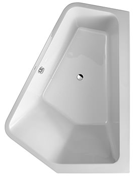 Paiova 1900mm x 1400mm Right-Left 5 Corner Built In Bath With Frame