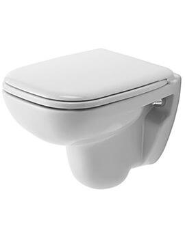 Duravit D-Code 480mm Wall Hung Compact Toilet