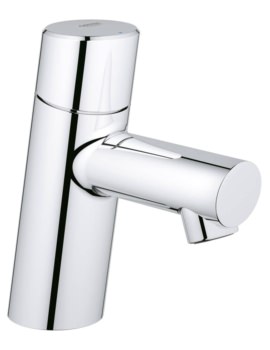 Concetto Deck Mounted Chrome Pillar Tap