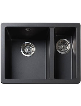 Paragon 550 x 430mm 1.5 Bowl Igneous Granite Undermount Sink
