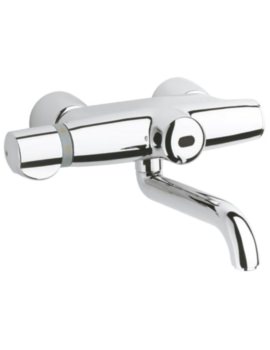 Grohe Europlus E Infrared Electronic Wash Basin Chrome Thermostat Tap - Image