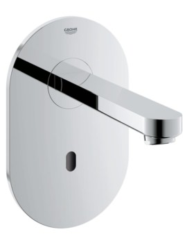 Grohe Euroeco Cosmopolitan E Bluetooth Infra Red Electronic Chrome Basin Tap - Image