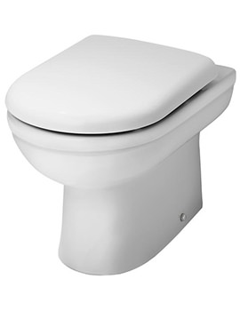 Nuie Ivo Back-To-Wall WC Pan 550mm And Soft Close Seat - Image