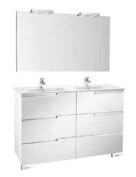 Roca Victoria-N 1200 x 740mm Vanity Unit Pack With Mirror And Spotlights - Image