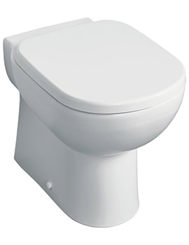 Tempo White Back To Wall WC Pan