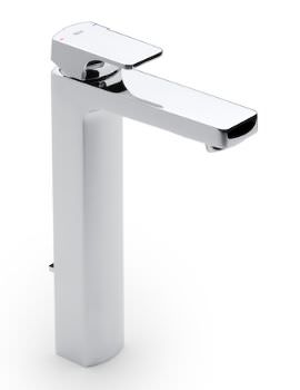 L90 Chrome Extended Basin Mixer Tap With Pop-Up Waste