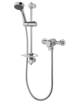 Dene Chrome Concentric Mixer Shower Set With Thermostatic Control