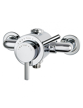 Elina Exposed Concentric Powerful Chrome Mixer Shower Valve