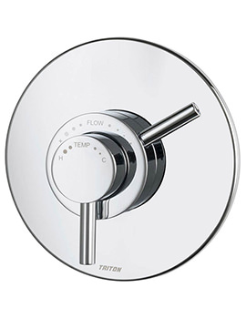 Elina Built-In Concentric Inclusive Chrome Thermostatic Mixer Valve