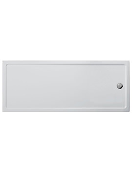 Simplicity 1700 x 700mm White Low Profile Flat Top Tray