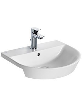 Concept Air Arc 500 x 450mm Semi-Countertop Washbasin
