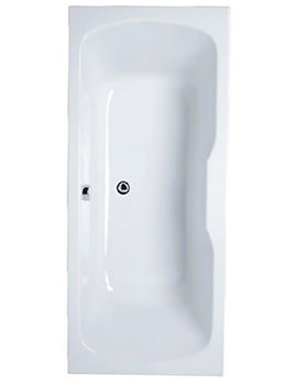 VitrA Optima White Double-Ended Bath 1700 x 750mm - Image