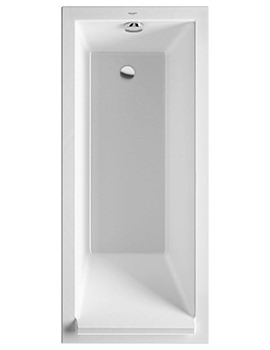 Duravit Starck 1700 x 750mm White Rectangular Bath - 700335000000000 - Image