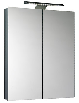 Saneux Olympus Mirror Cabinet With LED Light - Image